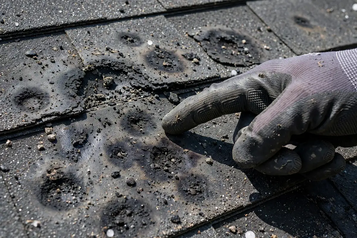 How to Spot Hail Damage on a Roof