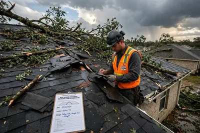 Storm Damage Roof Repair in Dallas, TX