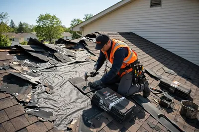 Wind Damage Roof Repair in Dallas, TX