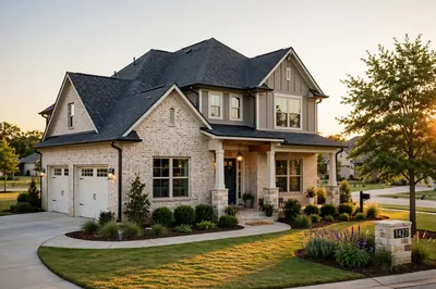 Residential roofing Dallas TX — home with new roof